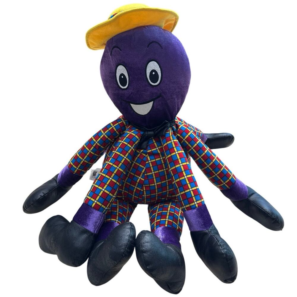 The Wiggles Henry The Octopus Plush Toy 2003 Spin Master 27in